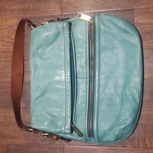 Fossil leather purse